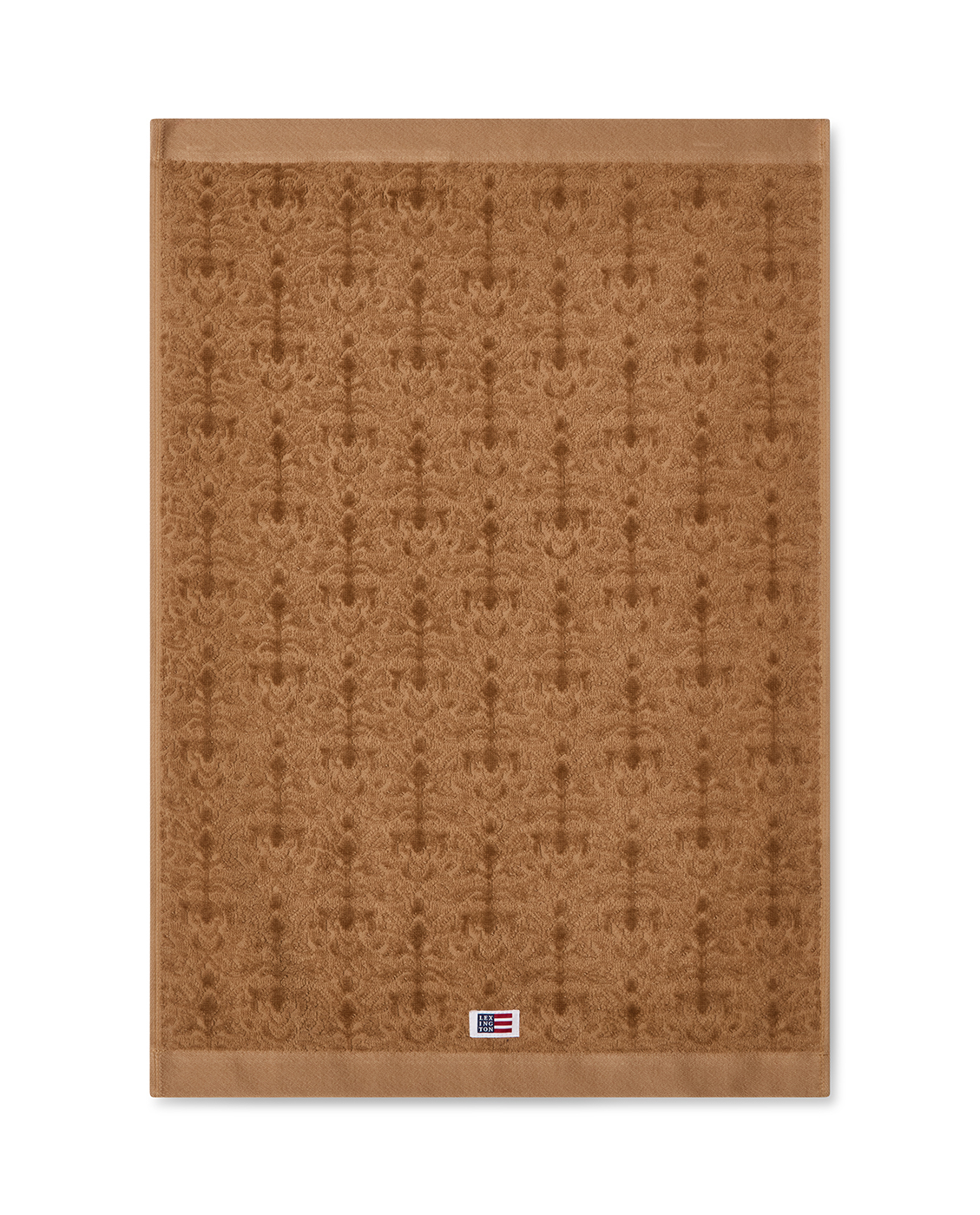 Velour jacquard ornament towel, fudge - Bilde 4