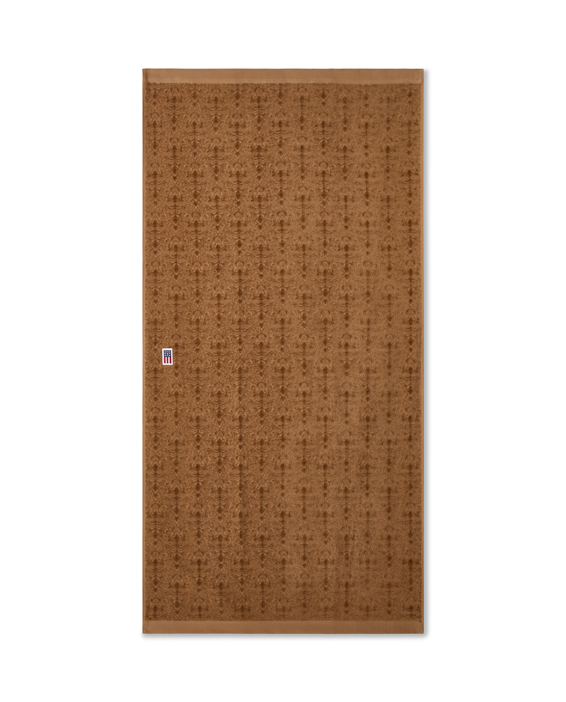 Velour jacquard ornament towel, fudge - Bilde 3