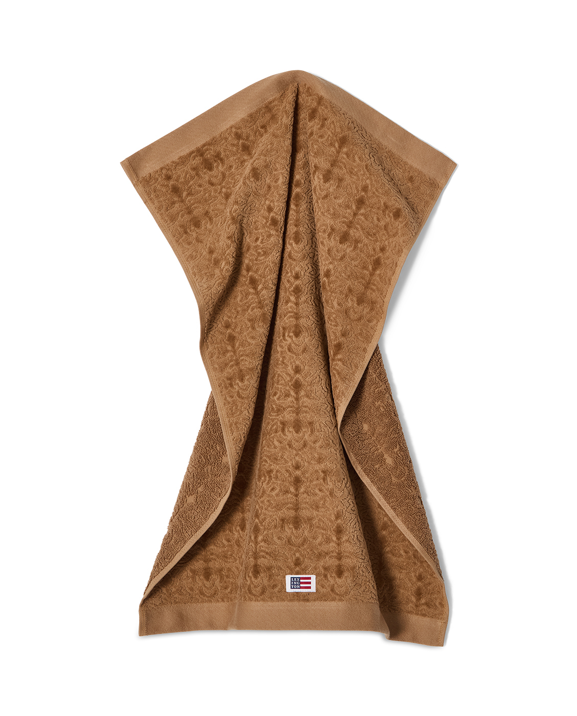 Velour jacquard ornament towel, fudge - Bilde 2
