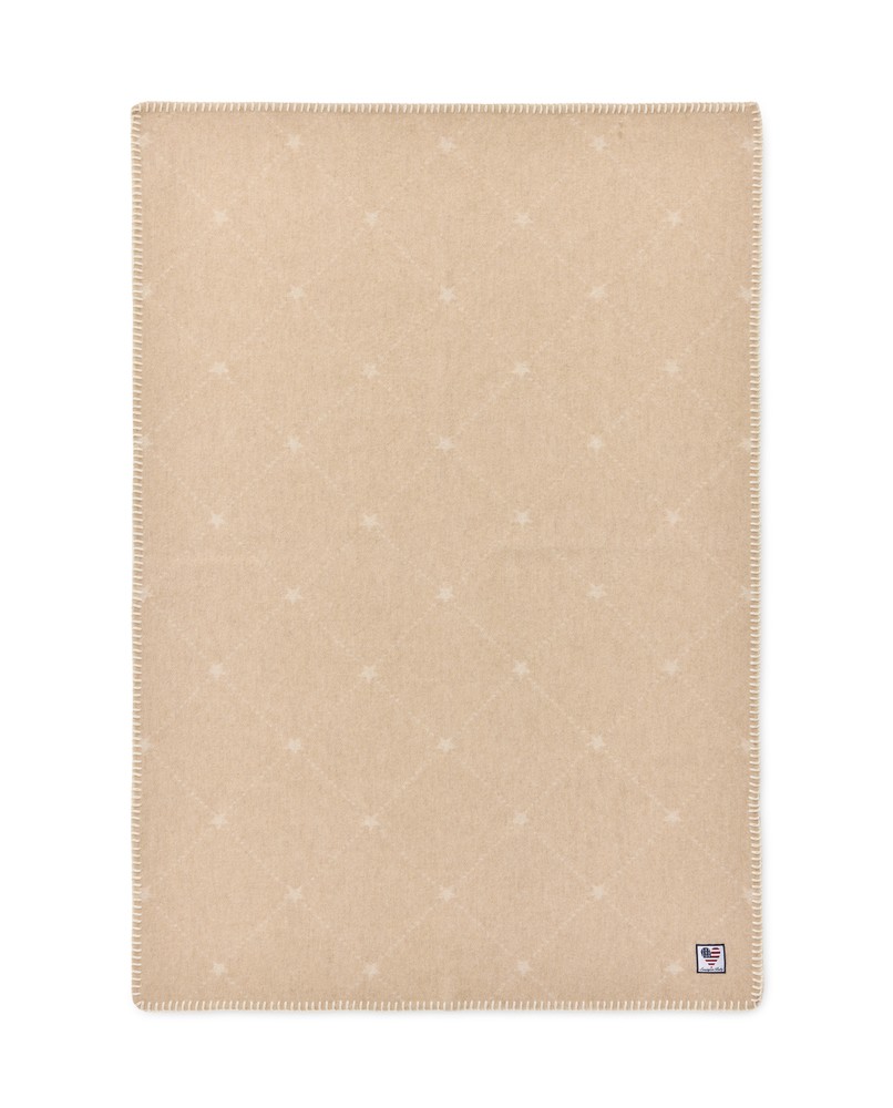 Icons baby signature star throw in recycled wool, beige - Bilde 4