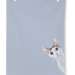 Stella kjøkkenhåndkle (katt)