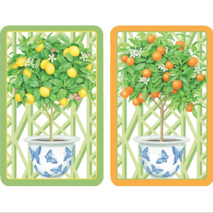Kortstokk Citrus Topiaries (2 pakker)