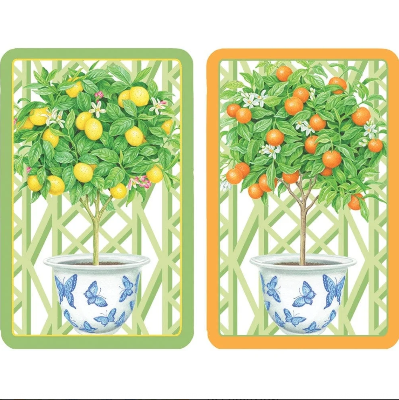 Kortstokk Citrus Topiaries (2 pakker)