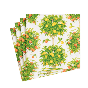 Citrus Topiaries servietter (kaffe)