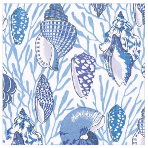 Servietter: Shell Toile (kaffe)