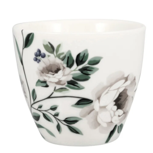 Philippa white latte cup