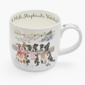 Wrendale julekrus: While Shepherds Watch